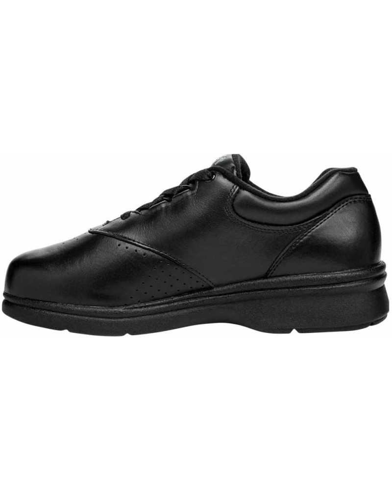 Womens Vista Walker Comfort Shoe Black Smooth $12.78 Athletic Shoes