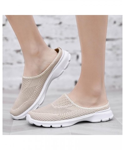 Women's Ankle Strap Sparkly Low Wedge Sandal Beach Casual Comfort Flat Square Toe Dress Sandal 9-ibzwp-c-beige $14.89 Sandals