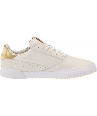 Women's Adicross Retro Spikeless Golf Shoes White Tint/Pulse Amber/Ecru Tint $38.68 Athletic Shoes