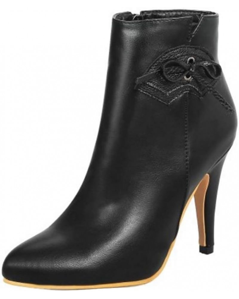 Women Ankle Boots Black $23.97 Boots