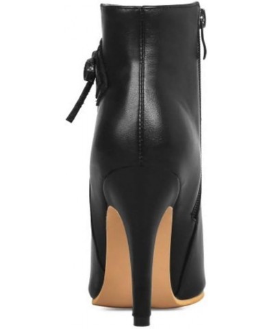 Women Ankle Boots Black $23.97 Boots