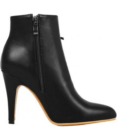 Women Ankle Boots Black $23.97 Boots