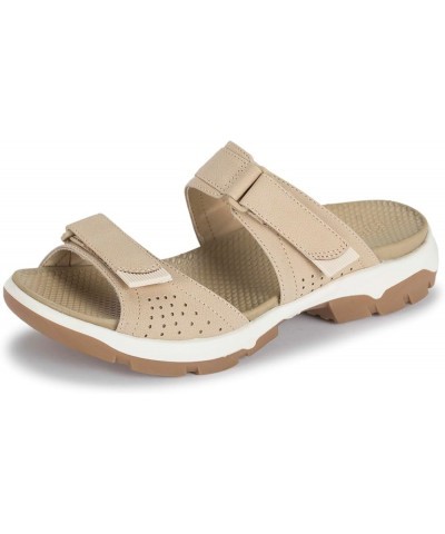 LEELLA Women's Sandals & Flip Flops Sand $24.49 Sandals