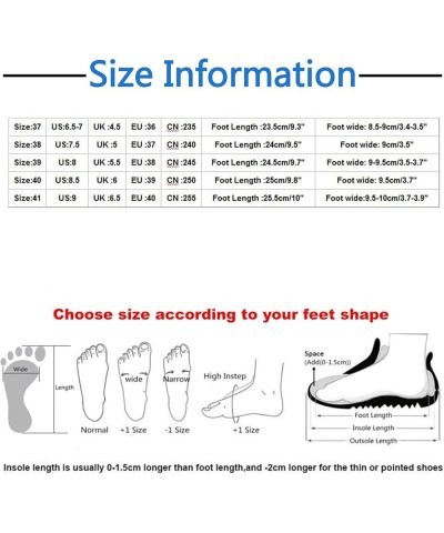 Sandals High Heels Casual Shoes Shoes Women's Slip-on Breathable Fashion Women's Casual Shoes Close Toe Wedge Heels for Women...