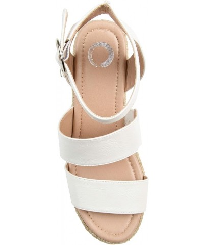 Womens Norra Wedge Sandal White $19.43 Sandals