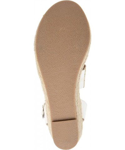 Womens Norra Wedge Sandal White $19.43 Sandals