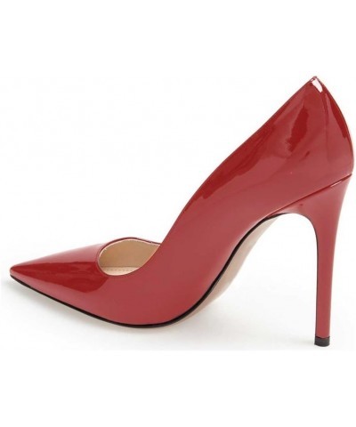 Women Classic Pointed Toe High Heels Shoes Formal Stilettos Pumps for Business Size 4-15 US Red $43.69 Pumps