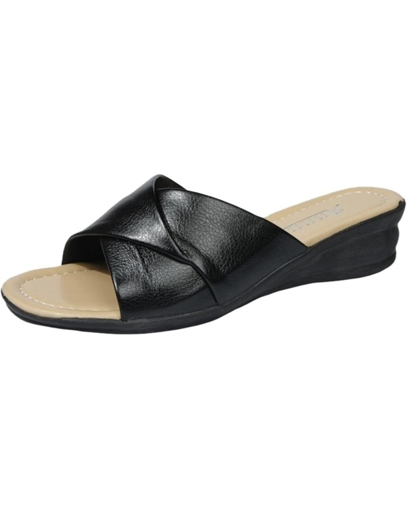 sandals women flat sandalias para mujer elegantes flats with ankle strap black strappy heels reef sandals women 02 Black $14....