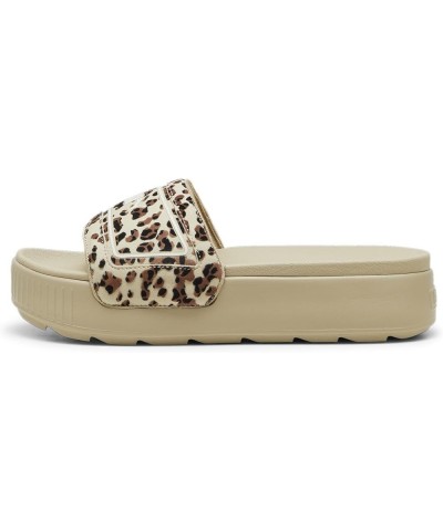 Women's Karmen Slide Putty-brown Mushroom-Black $24.65 Athletic Shoes