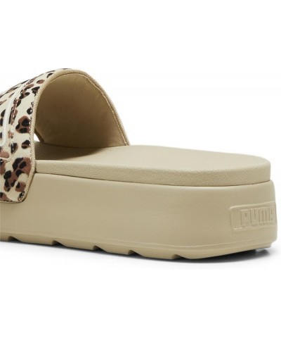 Women's Karmen Slide Putty-brown Mushroom-Black $24.65 Athletic Shoes