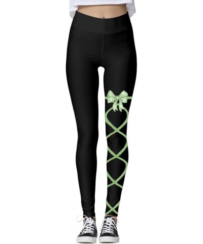 The Leggings Store Leggings Pants for Yoga Running Gym Yoga Pants Tights Compression Yoga Maternity Crop Mint Green-pants Han...