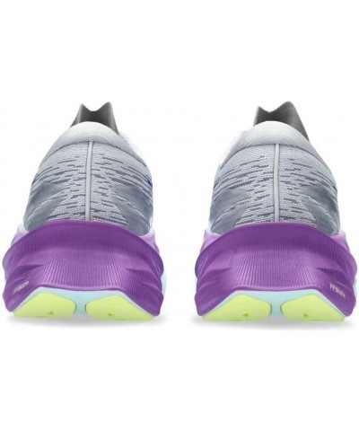 Women's Sneakers Walking with Zipper Piedmont Grey Blue Violet $33.28 Athletic Shoes