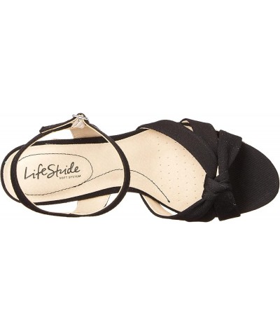 Women's, Lucky Sandal Black Canvas $17.92 Sandals