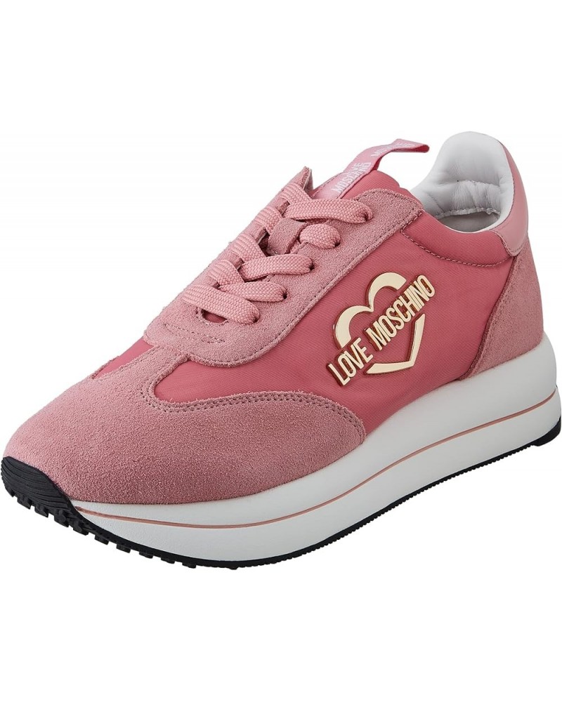 Women's Gymnastics Shoes Sneaker Pink White $48.72 Fashion Sneakers