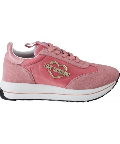 Women's Gymnastics Shoes Sneaker Pink White $48.72 Fashion Sneakers