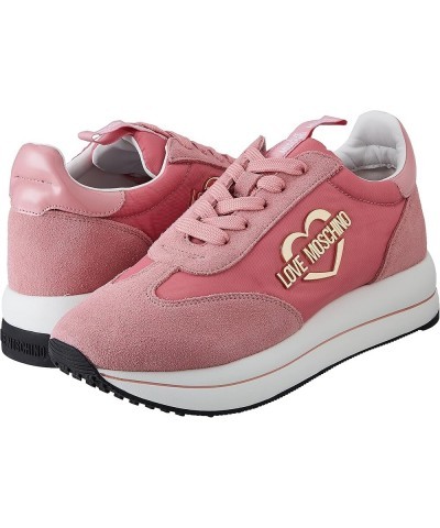 Women's Gymnastics Shoes Sneaker Pink White $48.72 Fashion Sneakers