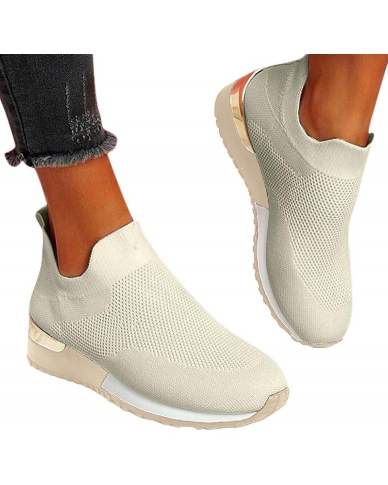 Sneakers for Women Walking Shoes Breathable Comfly Mesh Slip On Sneakers Casual Athletic Stylish Working Sneakers for Women K...