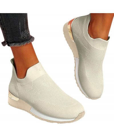 Sneakers for Women Walking Shoes Breathable Comfly Mesh Slip On Sneakers Casual Athletic Stylish Working Sneakers for Women K...