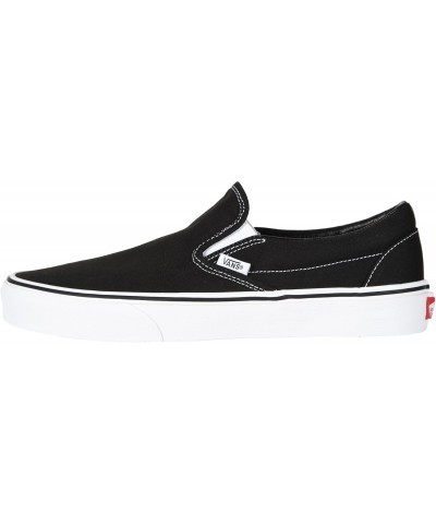 Slip On, Black/White, 9.5 Women/8 Men $26.65 Fashion Sneakers