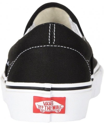 Slip On, Black/White, 9.5 Women/8 Men $26.65 Fashion Sneakers