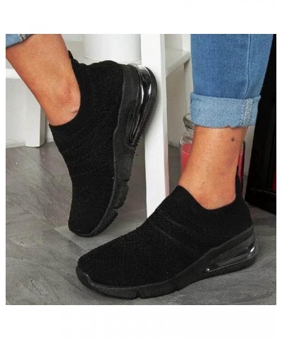 Black Tennis Shoes Women Slip Ons Women's Casual Slip-On Shoes Winter Tennis Shoes Women White Women's Sneakers Size 8 White ...