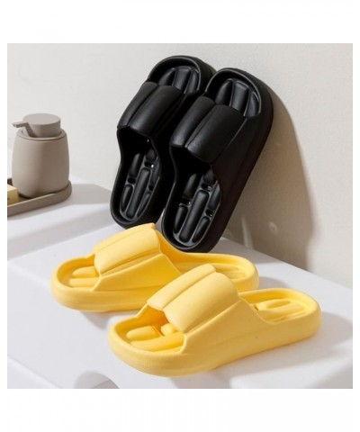 Bathroom Shower Shoes Non-Slip Quick Drying Beach Pool Shower Slides Sandals with Drain Holes,Shower Shoes Slide Cloud for Wo...