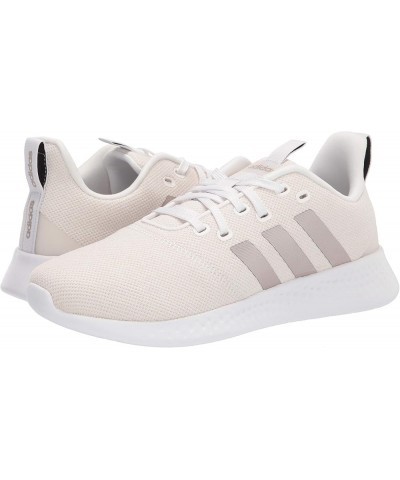 Women's Puremotion Adapt Running Shoe White/Champagne Metallic/Black $25.03 Athletic Shoes