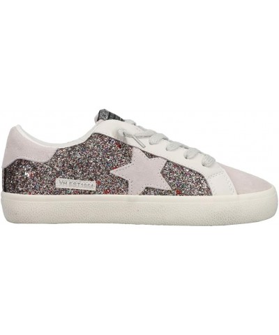 Flair 13 Womens Oxford 8 BM US GlitterMulti Silver $63.68 Fashion Sneakers