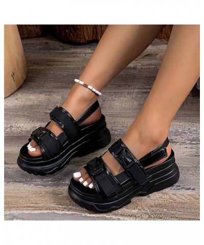 Beach Sandals For Women Brown Flats Shoes Women Flip Flops Women Slides Slippers Women Platform Women Wedge Boots High Black ...