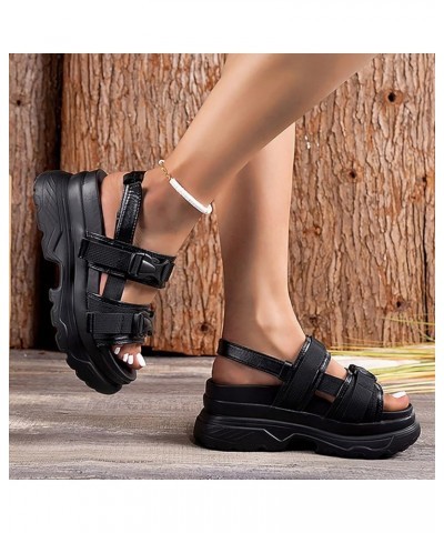 Beach Sandals For Women Brown Flats Shoes Women Flip Flops Women Slides Slippers Women Platform Women Wedge Boots High Black ...