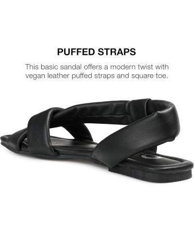 Womens Jaymie Tru Comfort Foam Multi Strap Low Block Heel Sandals Black $18.77 Sandals