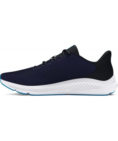 women's Charged Pursuit 3 Big Logo Running Shoe (402) Midnight Navy/Black/Capri $25.19 Athletic Shoes