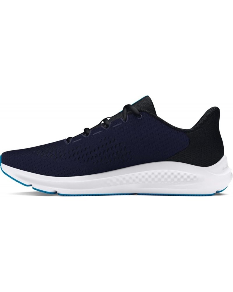 women's Charged Pursuit 3 Big Logo Running Shoe (402) Midnight Navy/Black/Capri $25.19 Athletic Shoes