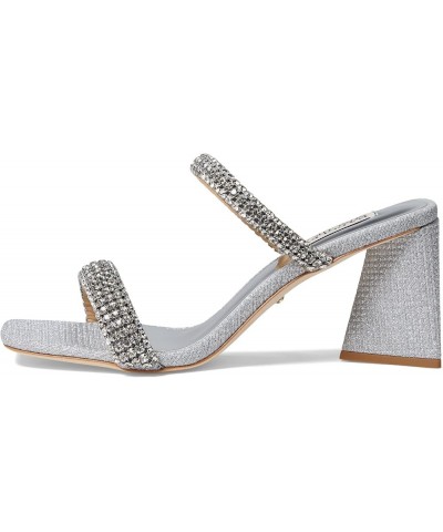 Women's Frankie Heeled Sandal Silver $39.54 Sandals