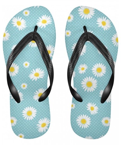 Fresh Ddaisies Flops Slip Sandals for Women Men, Beach Shoes Casual Thong Sandal（710） $11.01 Sandals