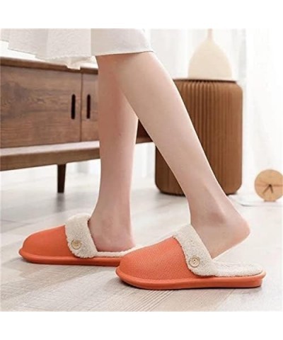 Mildly Slippers - Removable Warm Comfortable Cotton Slippers US 7-8,EU 38-39 Purple $10.56 Slippers