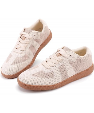 Women's Casual Walking Shoes - Fashion Comfortable Sneakers Shoes for Women Apricot $10.66 Fashion Sneakers