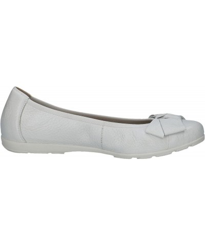 Women's Loafers Ballet Flat White Deer $83.11 Flats