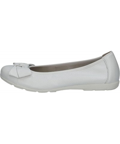 Women's Loafers Ballet Flat White Deer $83.11 Flats