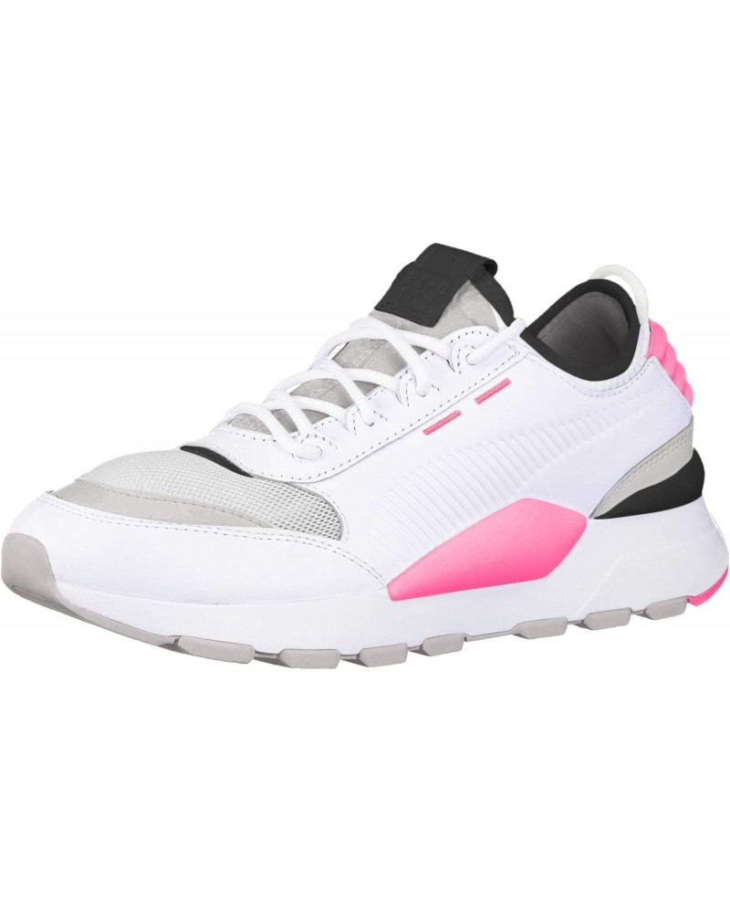 Women's RS-0 808 Sneaker, White-Gray Violet-Knockout Pink, 12 $40.72 Fashion Sneakers