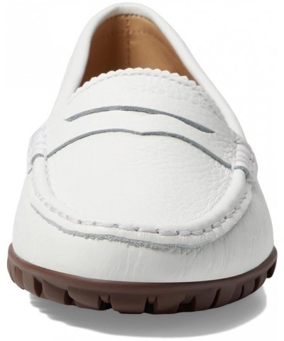 Women's Leather Made in Brazil Lightweight Union Golf Performance Shoe White Grainy $32.53 Athletic Shoes