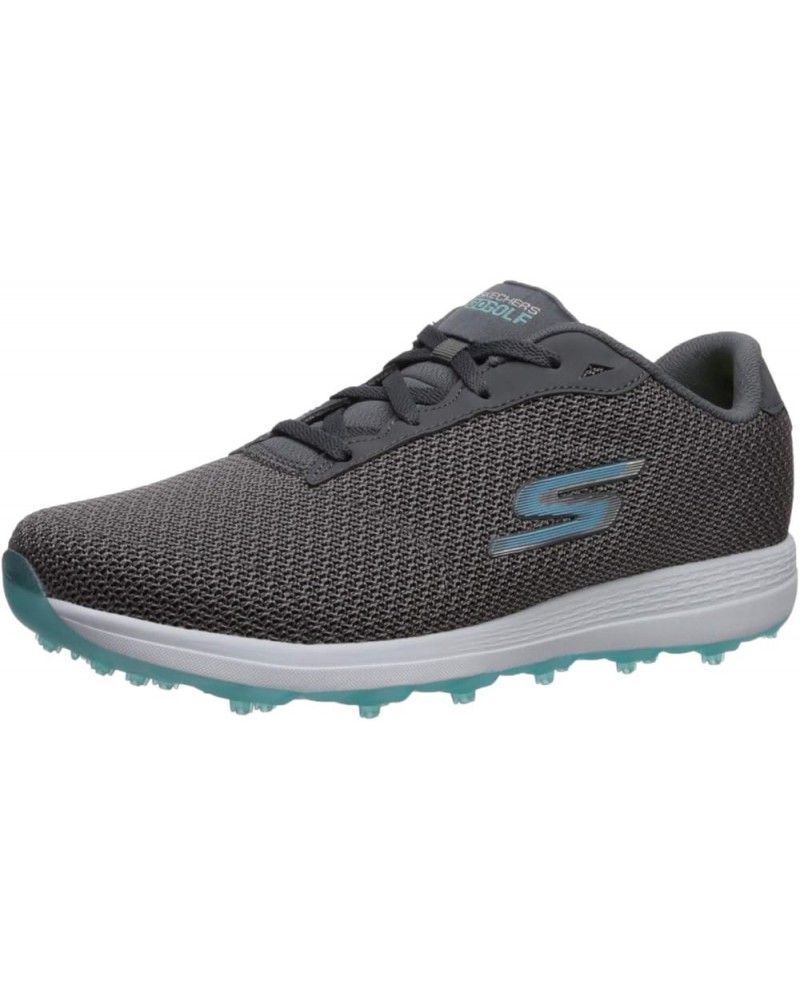 Women's Max Golf Shoe Charcoal/Blue Textile $33.36 Athletic Shoes