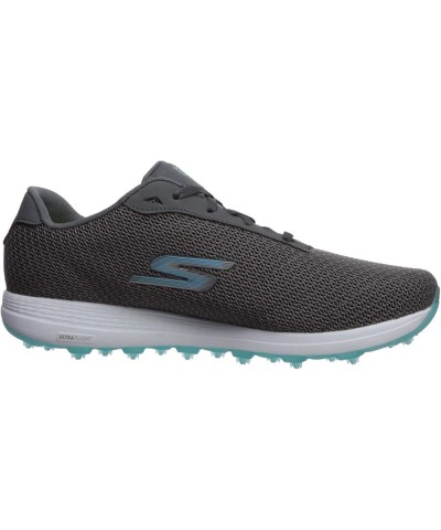 Women's Max Golf Shoe Charcoal/Blue Textile $33.36 Athletic Shoes