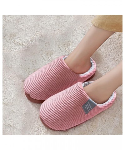 Slide Sandals for Women Ankle Strap Chunky Heel Wedges Sandals Slip On Open Toe Bohemian Sandal 156-ibzwp-pink-e $14.11 Slippers