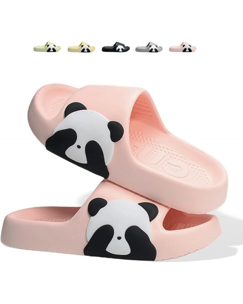 Panda Slippers Cute Cartoon Panda Slippers for Women Men Slides Sandals Open Toe Home Indoor Slippers House Shoes Outdoor Bea...