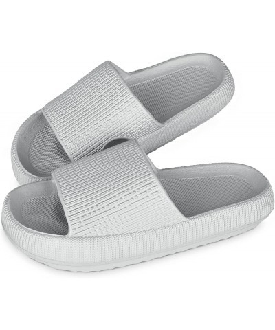 Cloud Slippers for Women and Men Non-Slip Shower Slides Bathroom Pillow Sandals Summer Pool Flip Flops Outdoor Indoor, Unisex...