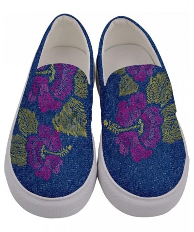 Women's Flats Slip On Canvas Sneakers Vintage Aloha Tribal Pattern for Fashion Casual Shoes, US5-US10.5 Blue 2 $19.60 Fashion...