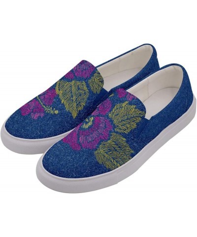 Women's Flats Slip On Canvas Sneakers Vintage Aloha Tribal Pattern for Fashion Casual Shoes, US5-US10.5 Blue 2 $19.60 Fashion...