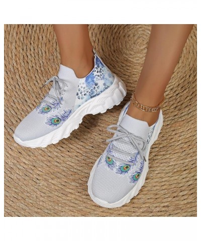 Womens Sneakers Running Shoes - Women Workout Tennis Walking Athletic Gym Fashion Lightweight Nursing Casual Light Shoes Xs2-...