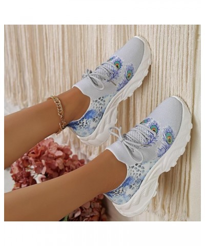 Womens Sneakers Running Shoes - Women Workout Tennis Walking Athletic Gym Fashion Lightweight Nursing Casual Light Shoes Xs2-...